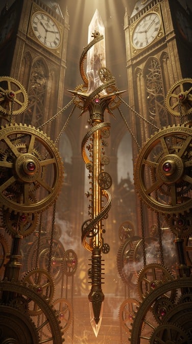 Free Clockwork Spear Cathedral Image - Steampunk, Clockwork, Spear ...