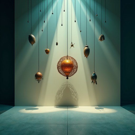 Free Suspended Amber Constellation Image - Suspended, Installation ...