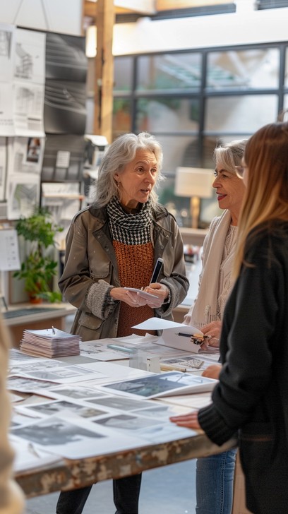Discussion Artist Free Art Exhibition Discussion Image - Art, Exhibition, Women ...