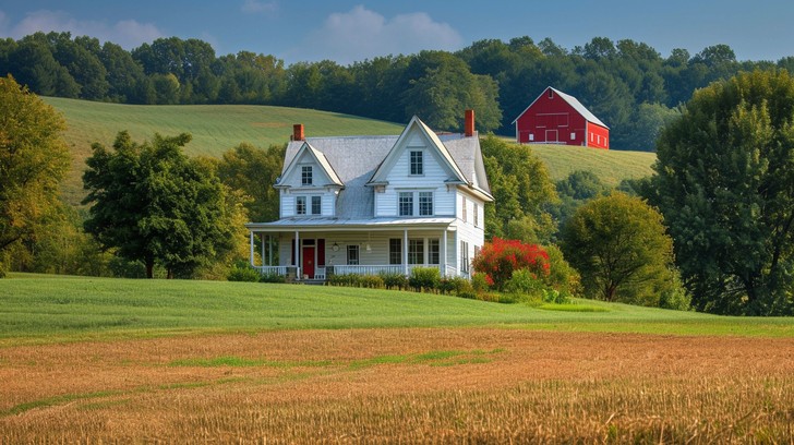 Nice Rural Homes Free Rural Home Serenity Photo - House, Barn, Countryside | Download at ...