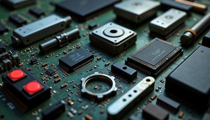 Reserved Pcb Free Circuit Board Closeup Image - Circuit, Technology, Electronics ...