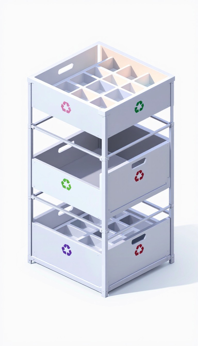 Free Stacked Laboratory Trays Image - Laboratory, Recycling, Storage ...