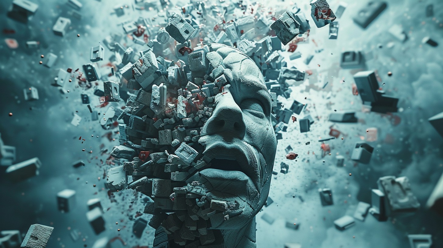 Mind Distruction Free Shattered Mind Representation Image - Explosion, Mind, Stress ...