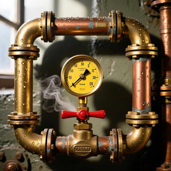 Free Vintage Pressure Gauge Image - Industrial, Vintage, Brass ...