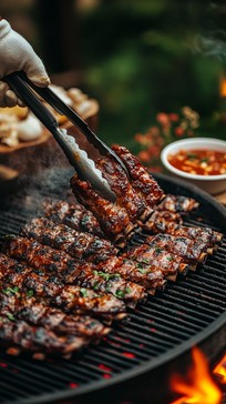 Over Cooked Grill Ribs Free Grilling BBQ Ribs Image - Grilling, Bbq, Ribs | Download at StockCake