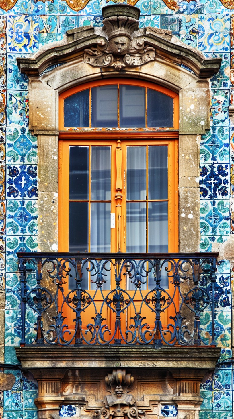 Free Tiled Window Facade Image - Window, Tiles, Balcony | Download at ...