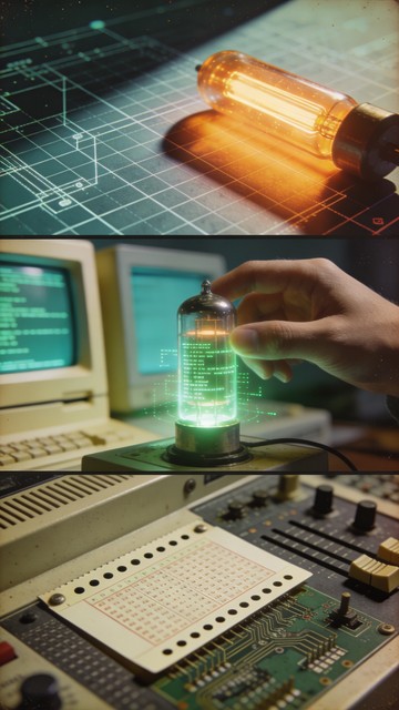 Free Retro Digital Dreams Image - Vintage, Technology, Computing ...