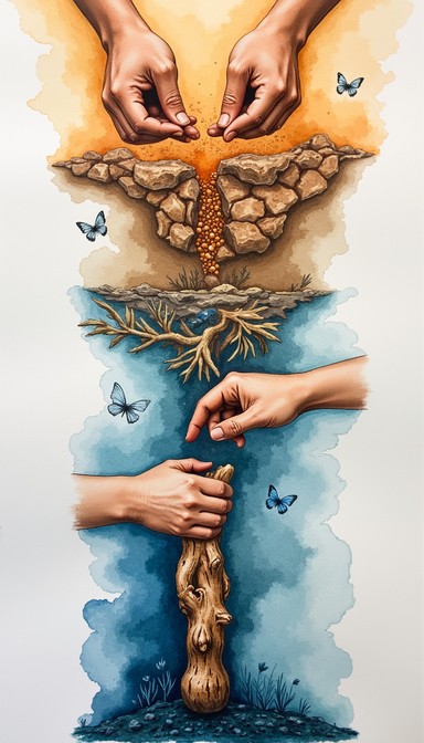 Free Hands Creating Beauty Image - Watercolor, Artisan, Hands ...