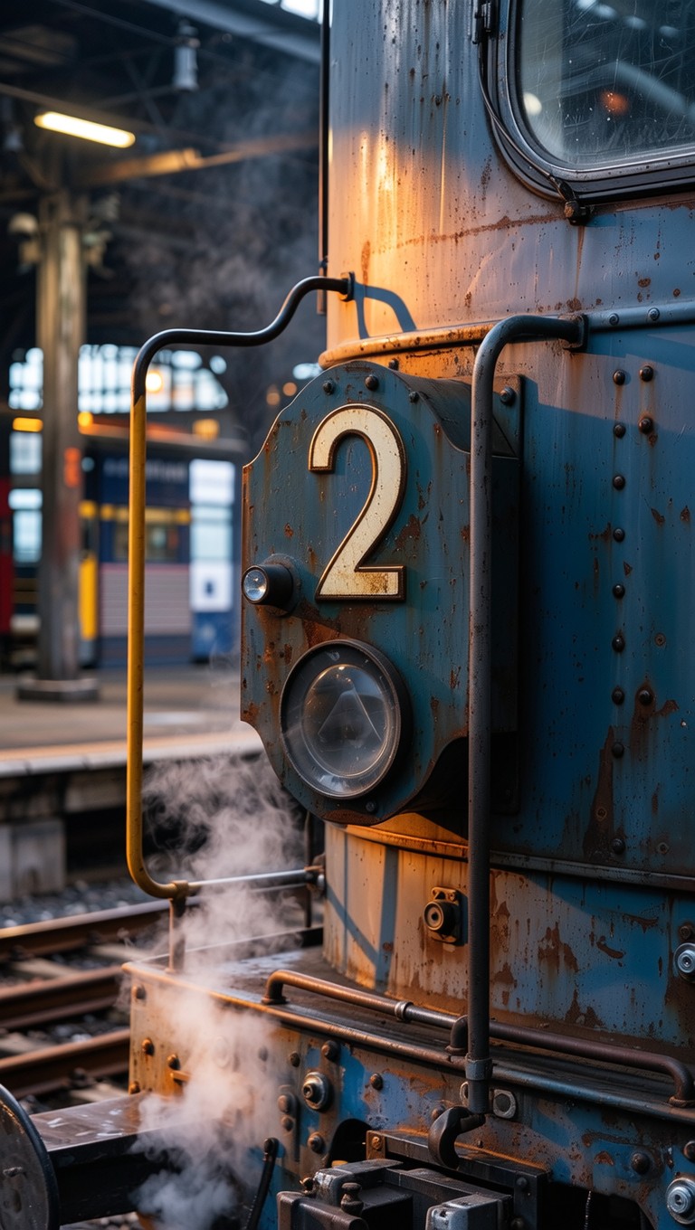 Real Train Number Free Vintage Railway Number Image - Railway, Train, Vintage | Download ...