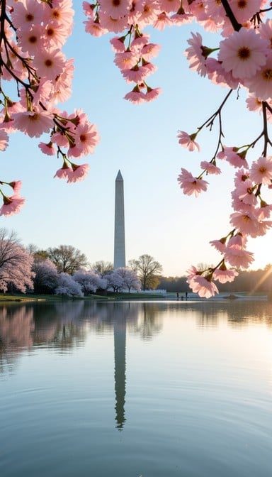 Free Monumental Spring Reflection Image - Monument, Spring, Reflection ...