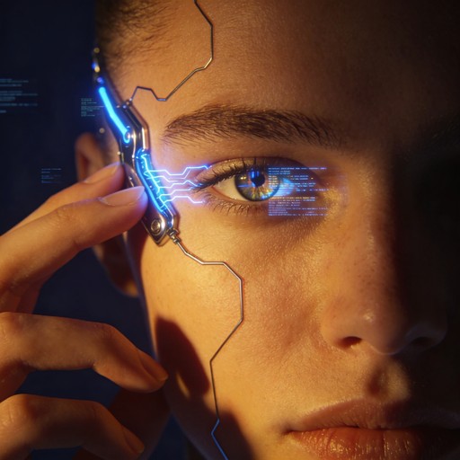 Free Future Tech Integration Image - Cyberpunk, Futuristic, Portrait ...