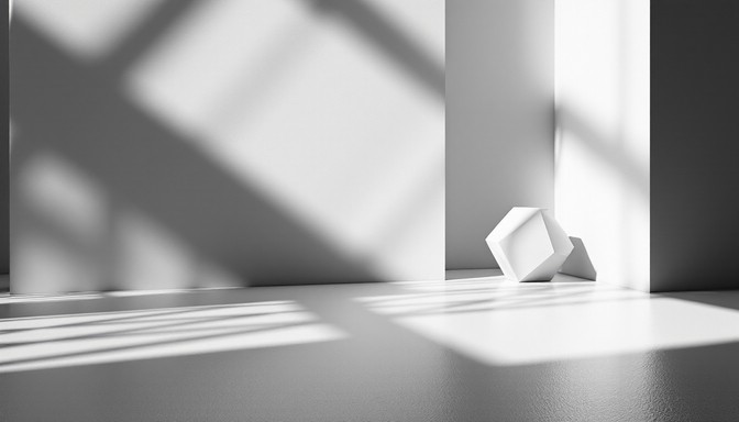 Well. Shape Shadow Free Geometric Shadow Play Image - Geometric, Abstract, Minimal ...
