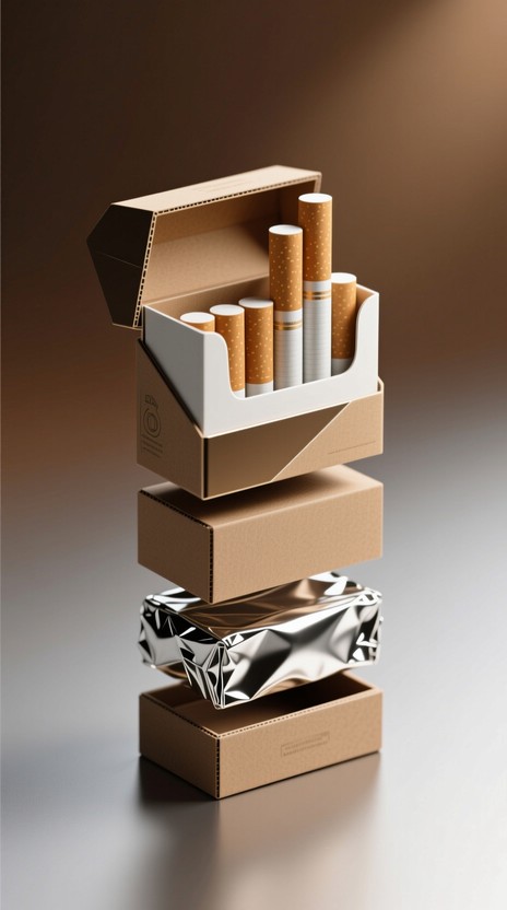 Free Deconstructed Cigarette Pack Image - Deconstructed, Cigarette ...