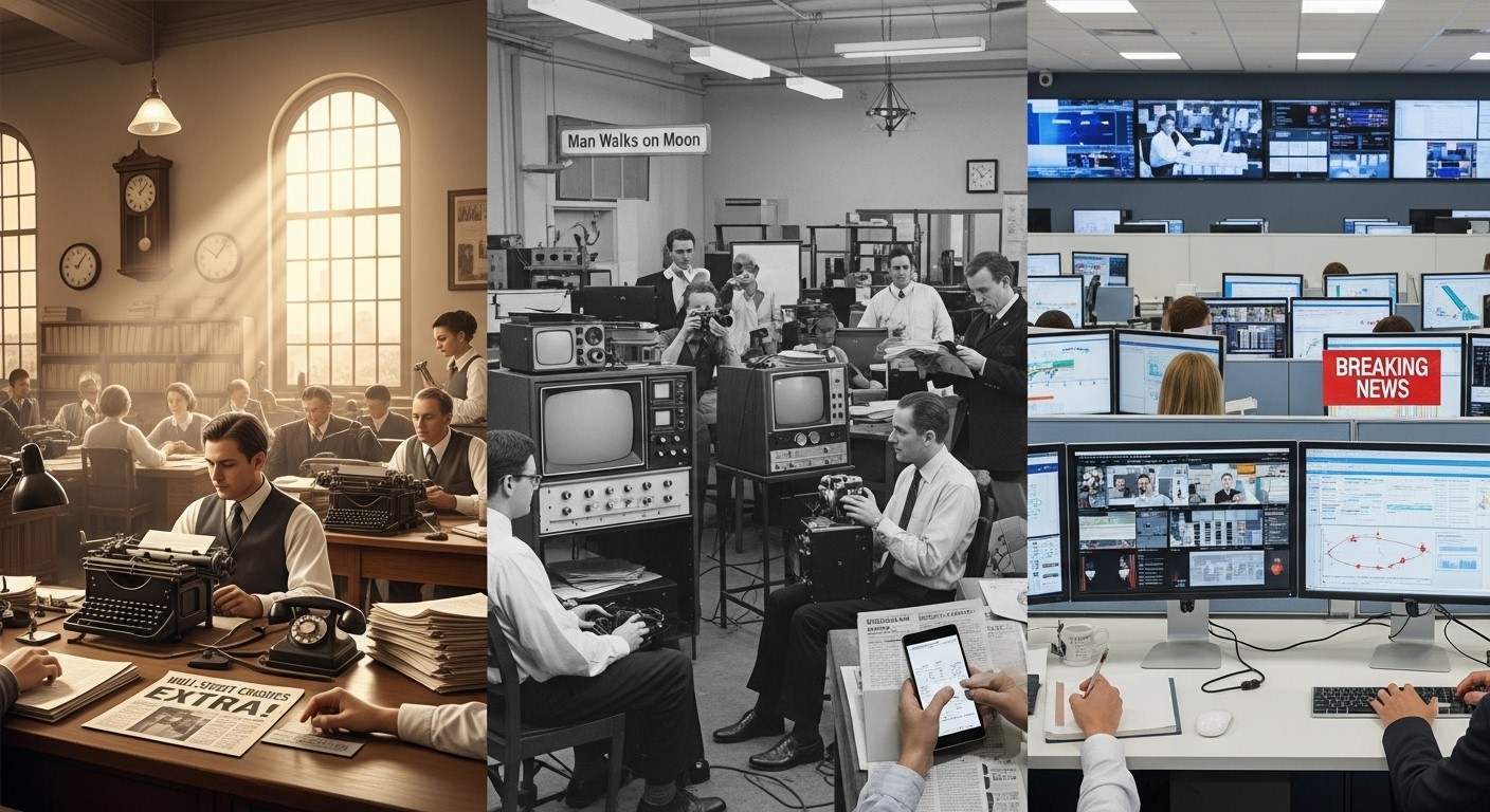 Computer Journalism Free Journalism Through Time Photo - Journalism, Newsroom, Reporters ...