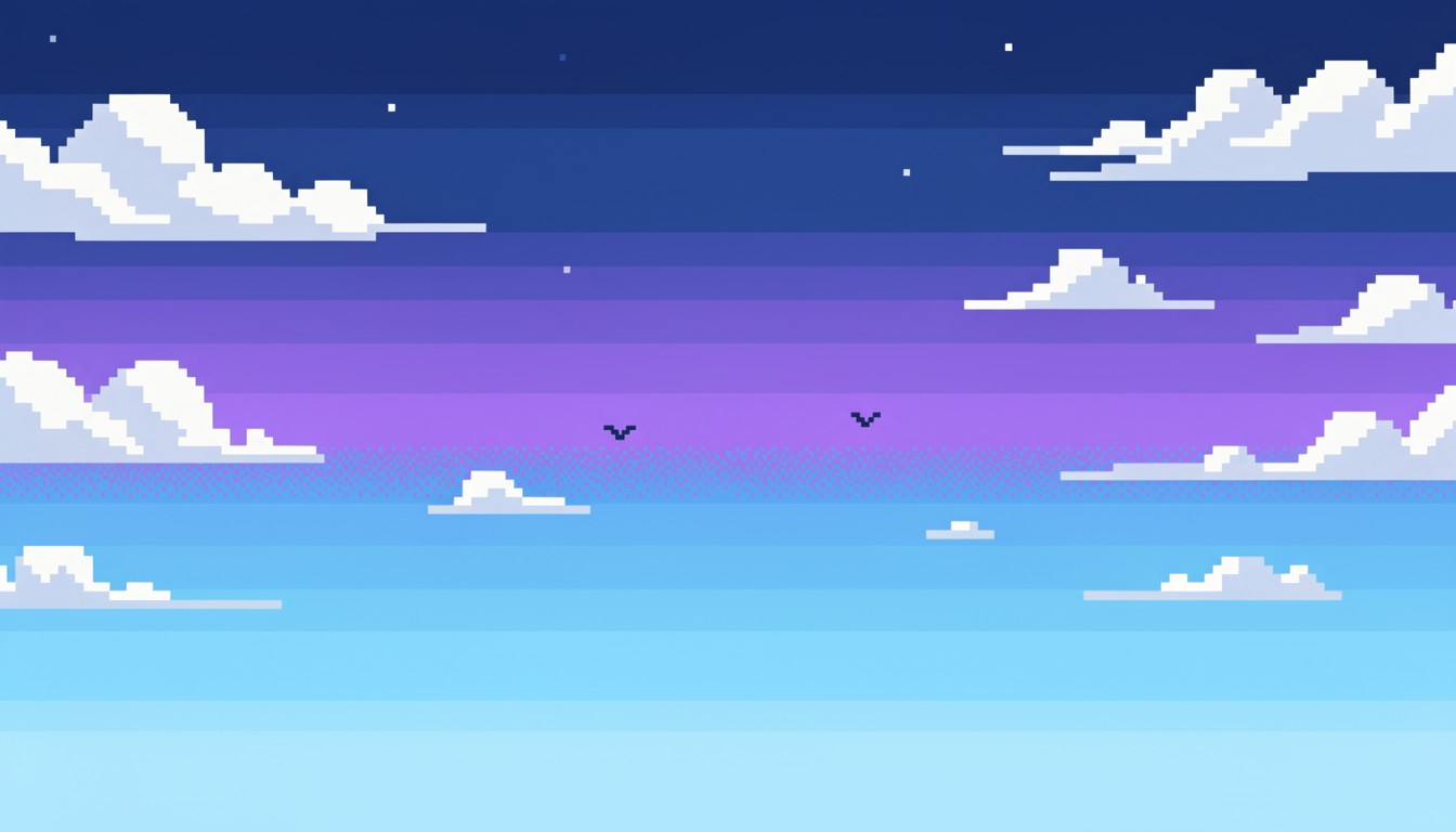 Free Endless Pixel Horizon Image - Pixel, Horizon, Gradient | Download ...
