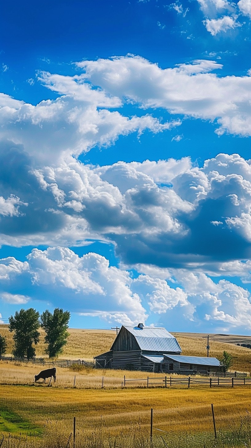 Rustic Background Sky Free Rustic Country Serenity Image - Rural, Sky, Clouds | Download at ...
