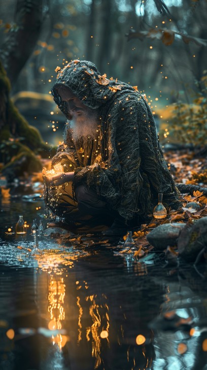 Free Mystical Forest Wizard Image - Wizard, Forest, Magic | Download at ...