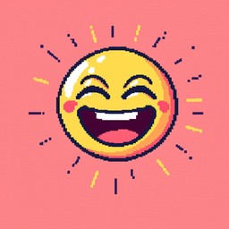 Free Radiant Pixel Joy Image - Pixelart, Happy, Sunshine | Download at ...