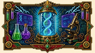 Microscope Tatoos Download Glowing DNA Laboratory Image - Tattoo, Illustration, Dna ...