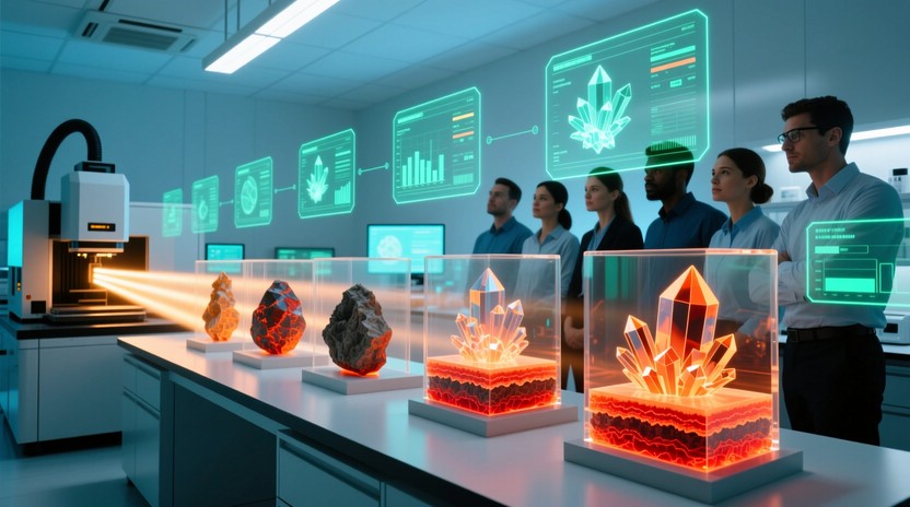 Free Geological Data Visualization Image - Crystal, Laboratory ...