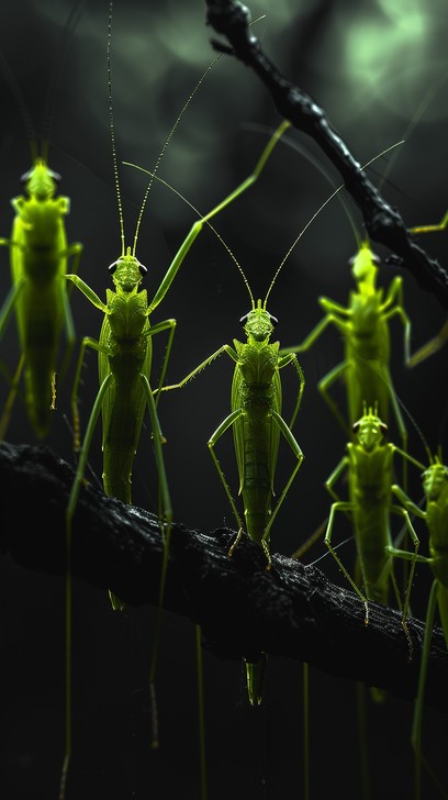 Free Insects on branches Image - Insects, Branches, Green | Download at ...
