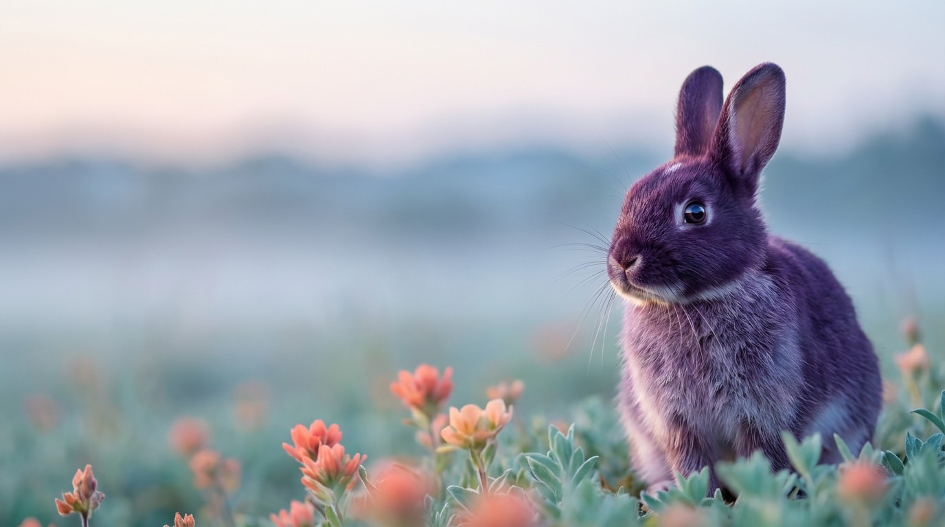 Lavender Nz Rabbit Free Enchanted Lavender Rabbit Image - Bunny, Rabbit, Purple | Download ...