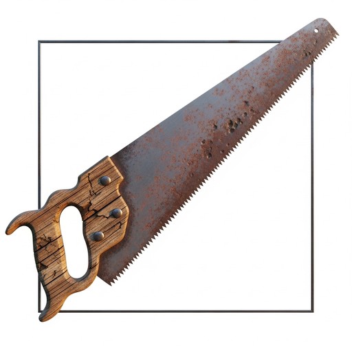 錆びた手ノコギリの画像をダウンロード - 錆びた, ノコギリ, Handsaw