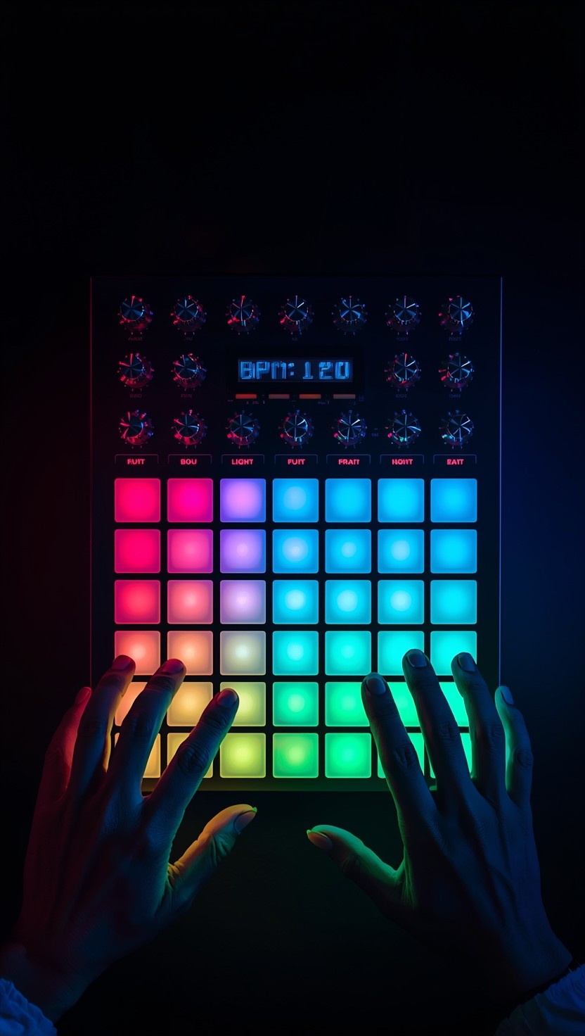 Free Glowing MIDI Controller Image - Music, Controller, Midi | Download ...