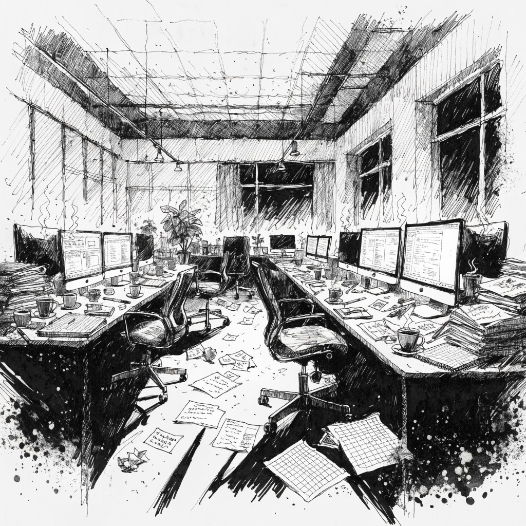 Free Busy Office Life Image - Office, Workspace, Illustration ...