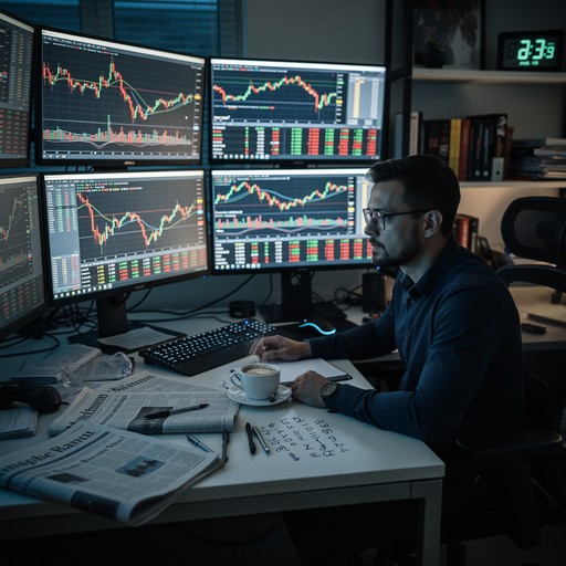Free Trading Desk Focus Image - Trading, Finances, Screens | Download ...