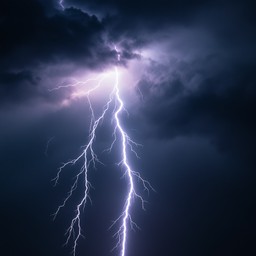 Free Lightning Strikes Night Image - Lightning, Storm, Thunder ...