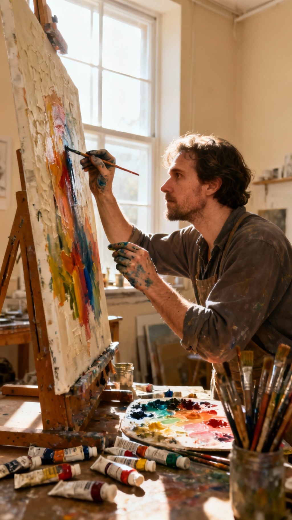 Free Artist Creating Art Image - Artist, Painting, Studio | Download at ...