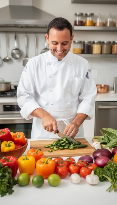 Vegetable Chef Rolesrom Free Chef Prepares Vegetables Image - Chef, Cooking, Vegetables ...