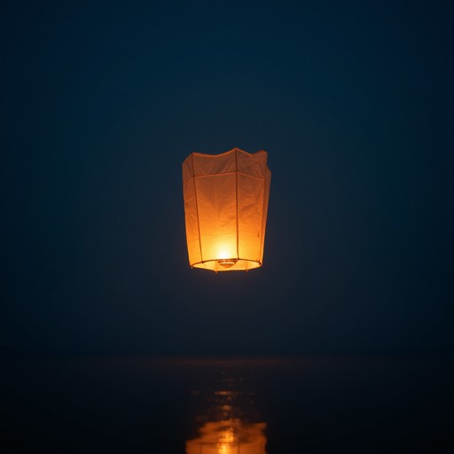 Free Glowing Sky Lantern Image - Lantern, Floating, Amber | Download at ...