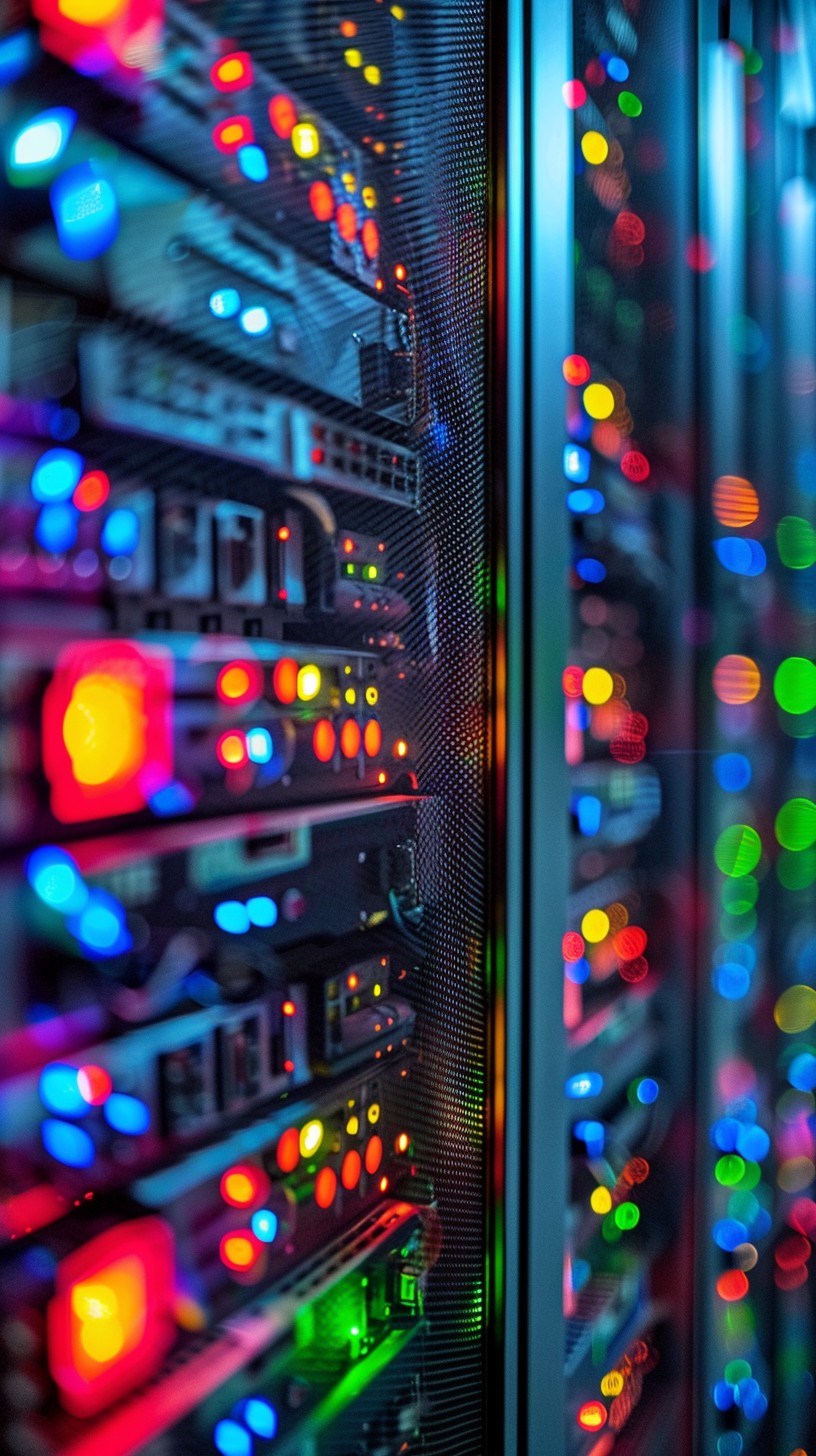 Free Colorful Server Lights Image - Technology, Server, Datacenter ...