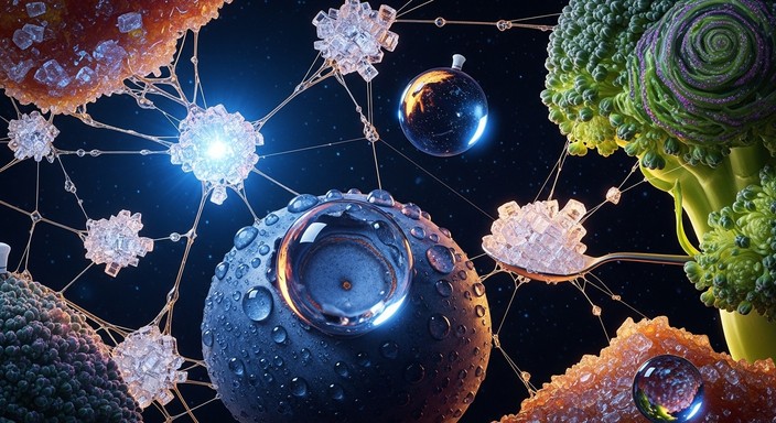 Free Edible Universe Magnified Image - Microscopic, Culinary, Cosmos ...