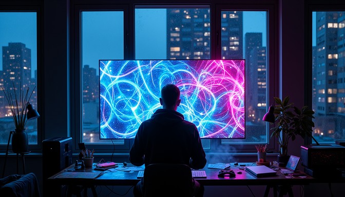 Free Digital Light Wielder Image - Cyberpunk, Neon, Digital | Download ...