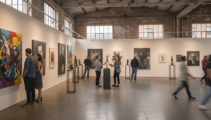 Free Art Gallery Experience Image - Gallery, Exhibition, Warehouse ...