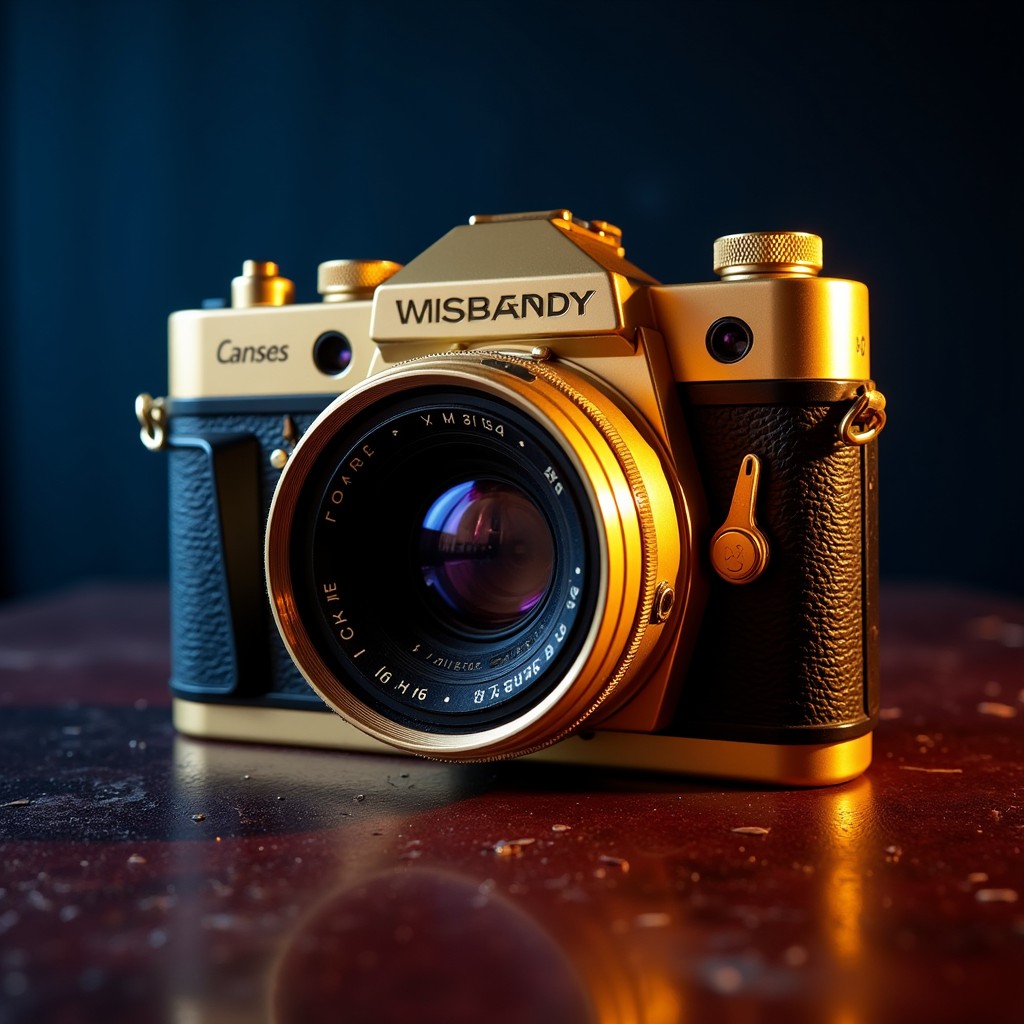 golden-vintage-camera-
