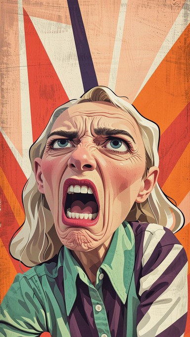 Free Pop Art Disgust Image - Woman, Disgust, Illustration | Download at ...
