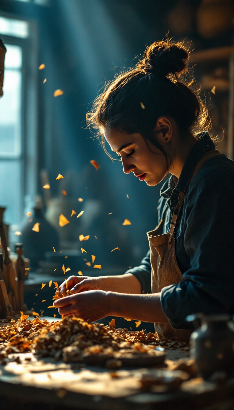 Free Craft in light Image - Artisan, Craftsperson, Workshop | Download ...