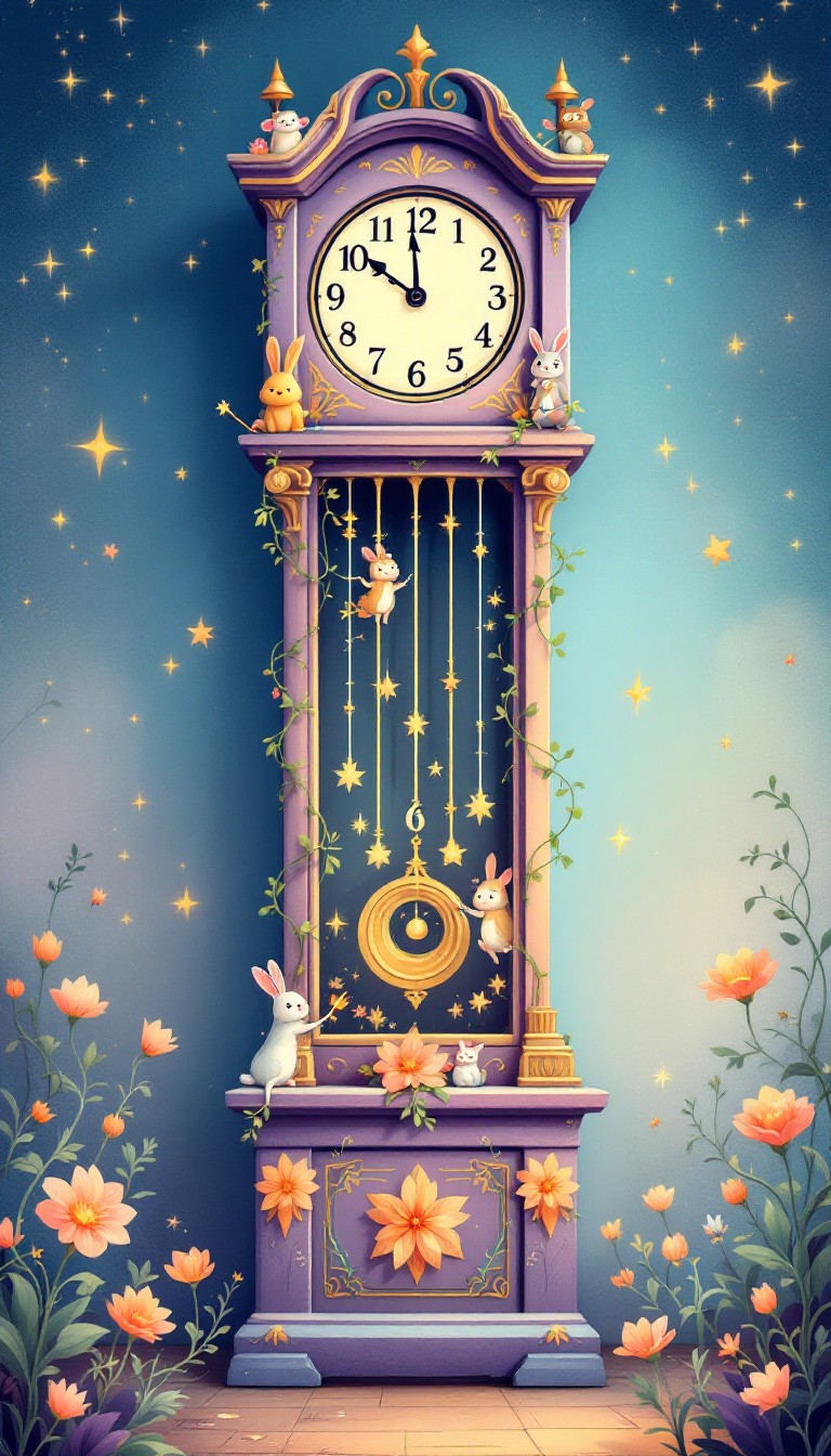 Design Timee Keeper Free Magical Time Keeper Image - Clock, Magical, Purple | Download at ...