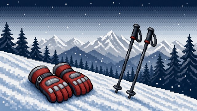 Download Red Pixel Gloves Image - Pixelart, 8-bit, Retro | StockCake