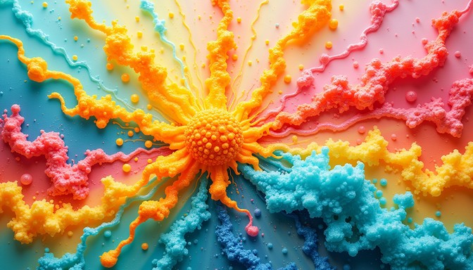 Free Vibrant Radial Burst Image - Abstract, Radial, Burst | Download at ...