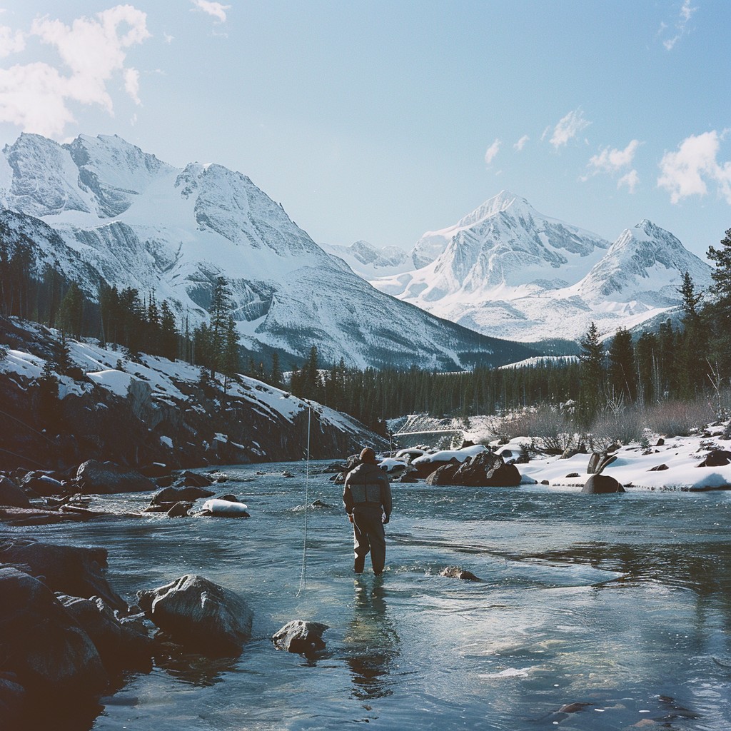 Fishing Visual Free Mountain Fly Fishing Image - Mountains, Stream, Fishing | Download ...