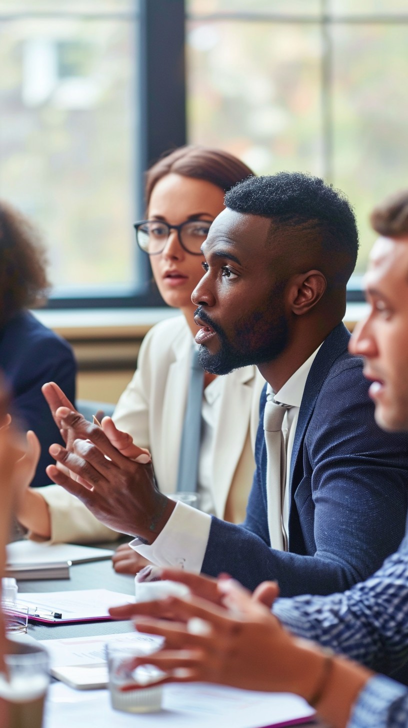 Free Business Meeting Discussion Image - Meeting, Business, Discussion ...