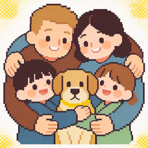 Free United Family Huddle Image - Pixel, Family, Retro | Download at ...