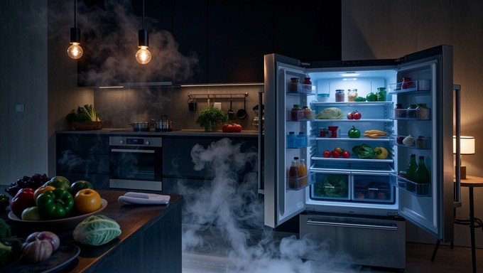 Dramatic Fridge Free Chilled Culinary Dreams Image - Refrigerator, Kitchen, Modern ...