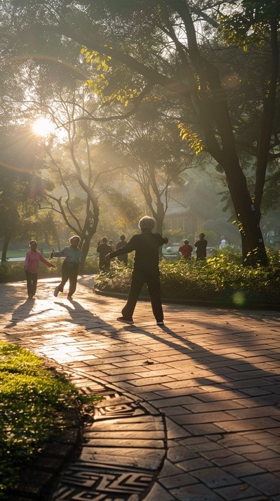 Free Morning Exercise Routine Image - Morning, Exercise, Park ...