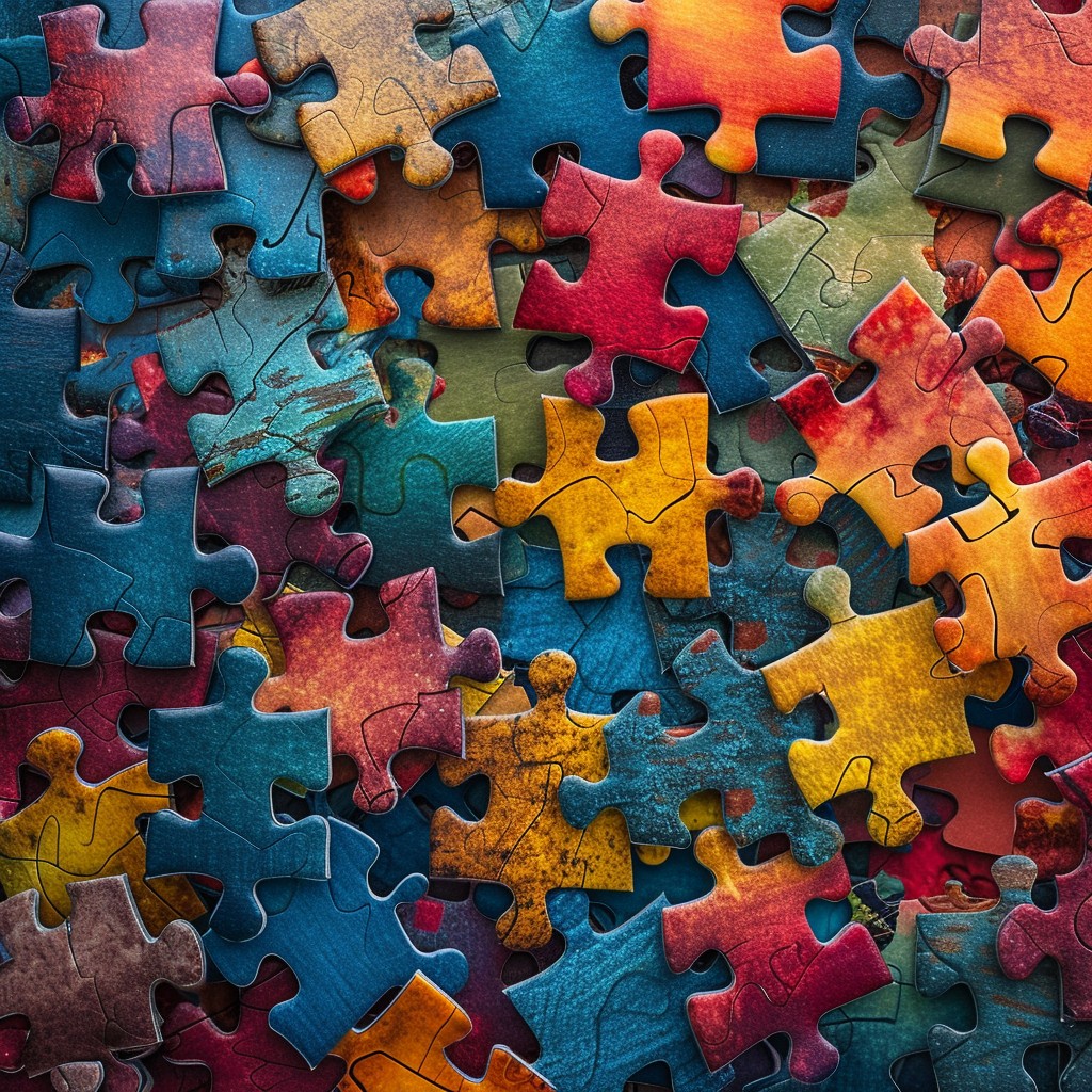 Free Colorful puzzle pieces Image - Puzzle, Colorful, Pieces | Download ...